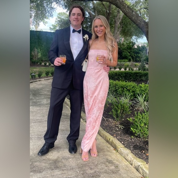 Reformation Frankie Dress - Powder Pink - Size 2 - Picture 7 of 12